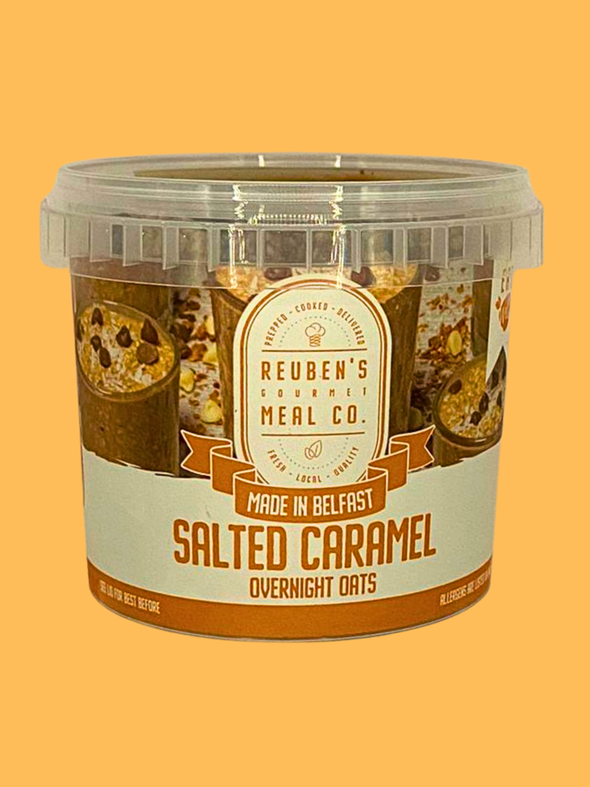 Salted Caramel Overnight Oats